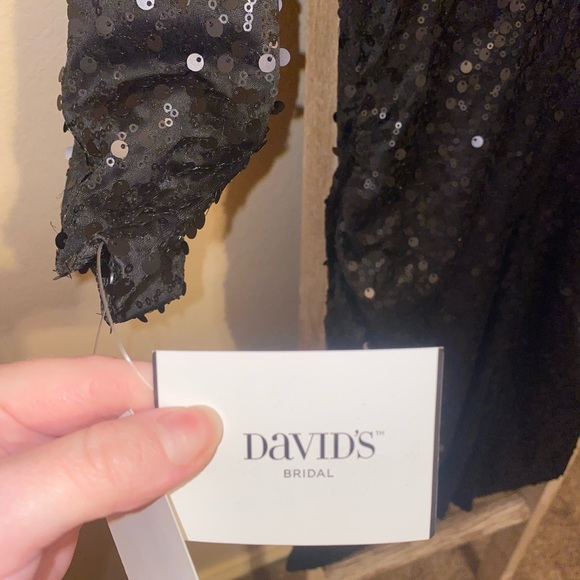 Black bridesmaid/formal event dress - Picture 8 of 8